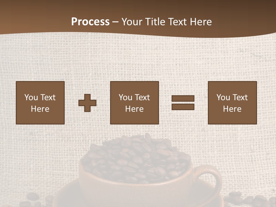 Coffee Dry Liquid PowerPoint Template