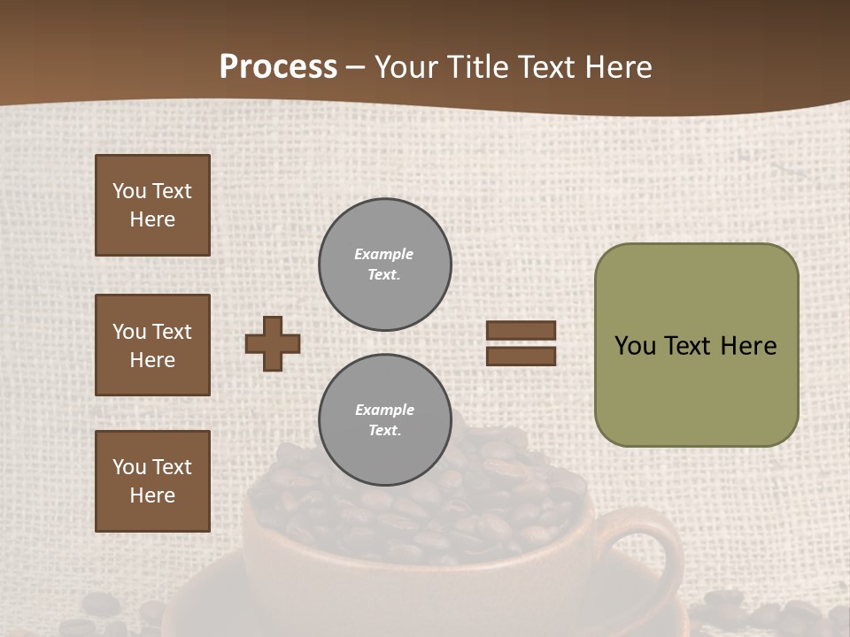 Coffee Dry Liquid PowerPoint Template