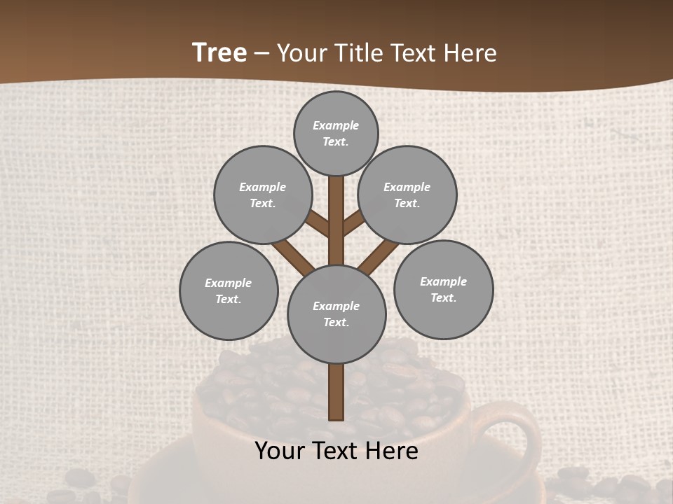 Coffee Dry Liquid PowerPoint Template