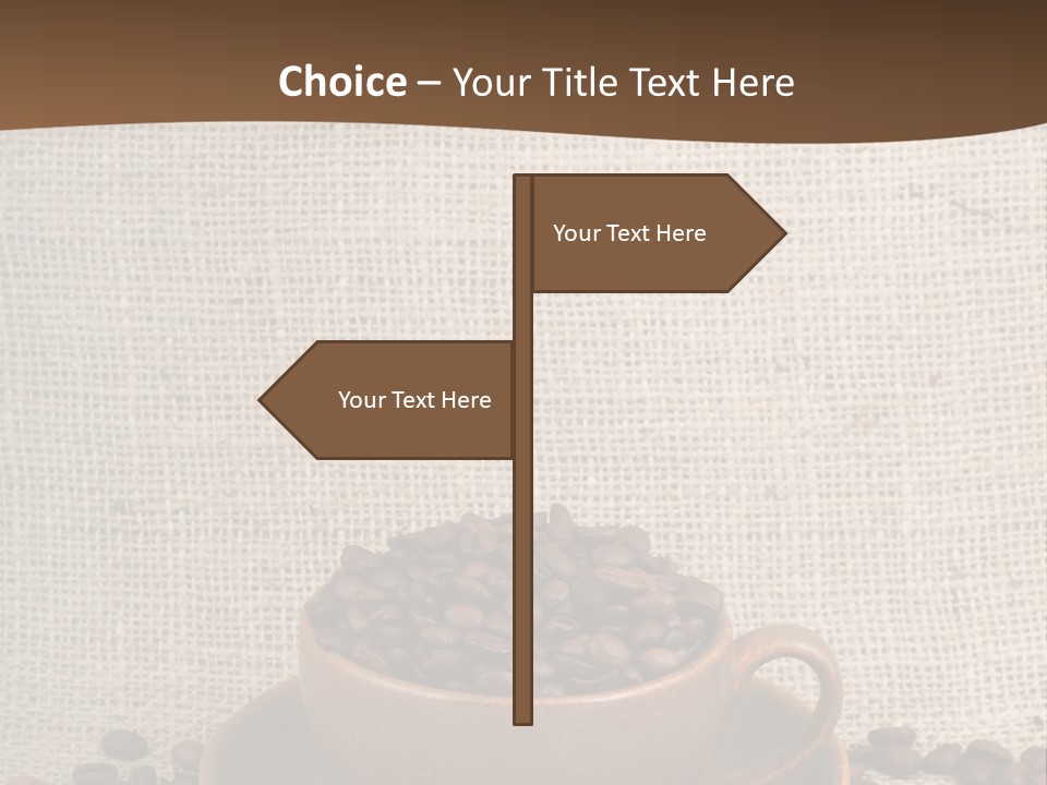 Coffee Dry Liquid PowerPoint Template