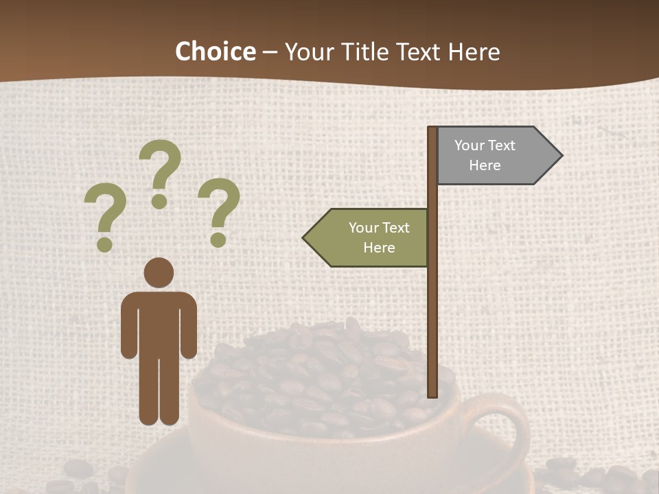 Coffee Dry Liquid PowerPoint Template