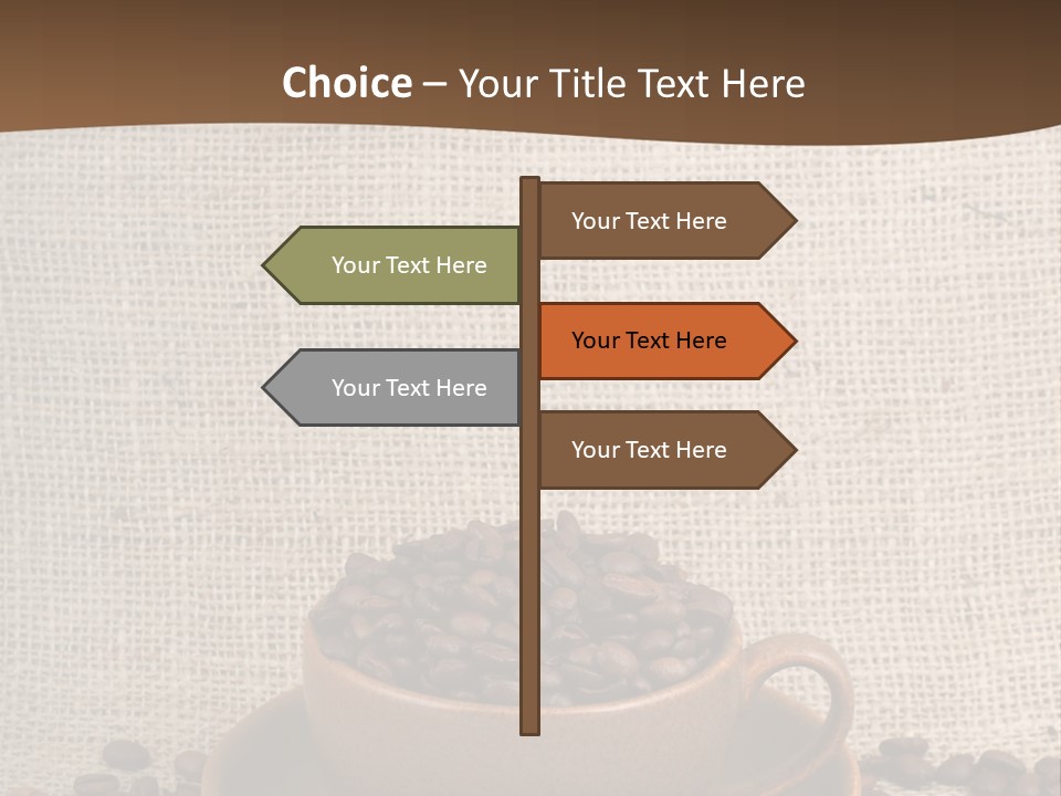 Coffee Dry Liquid PowerPoint Template