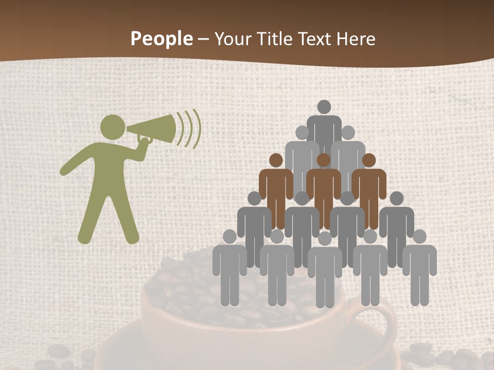 Coffee Dry Liquid PowerPoint Template