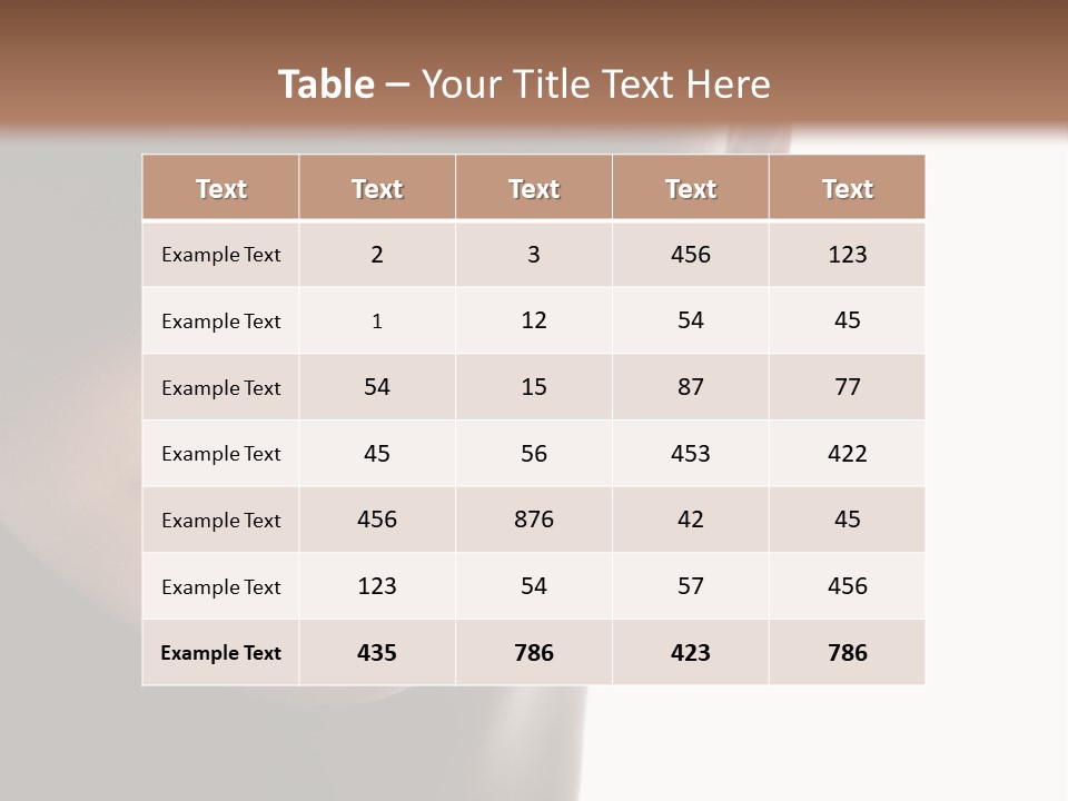 Face Lipstick Stylish PowerPoint Template