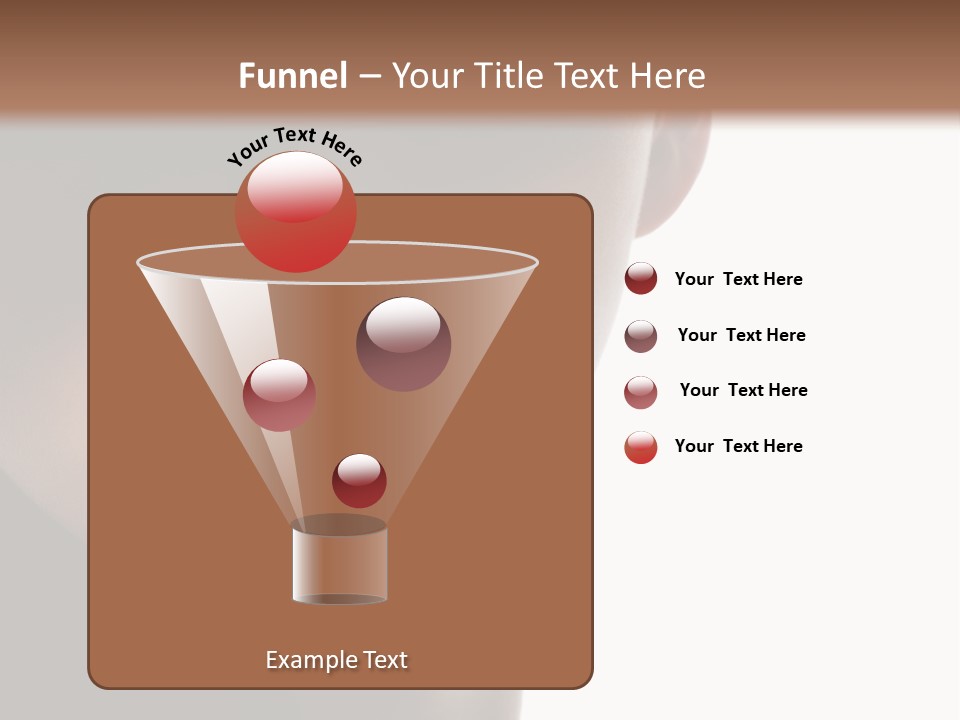 Face Lipstick Stylish PowerPoint Template