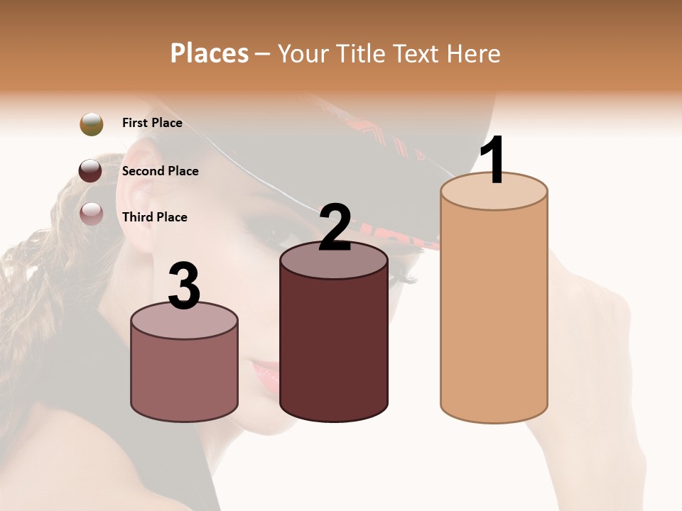 Hat Lipstick Bright PowerPoint Template