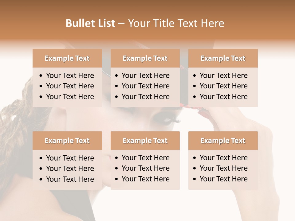 Hat Lipstick Bright PowerPoint Template