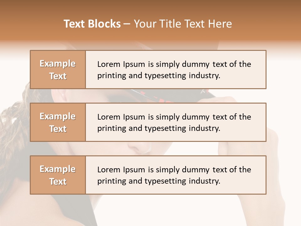 Hat Lipstick Bright PowerPoint Template