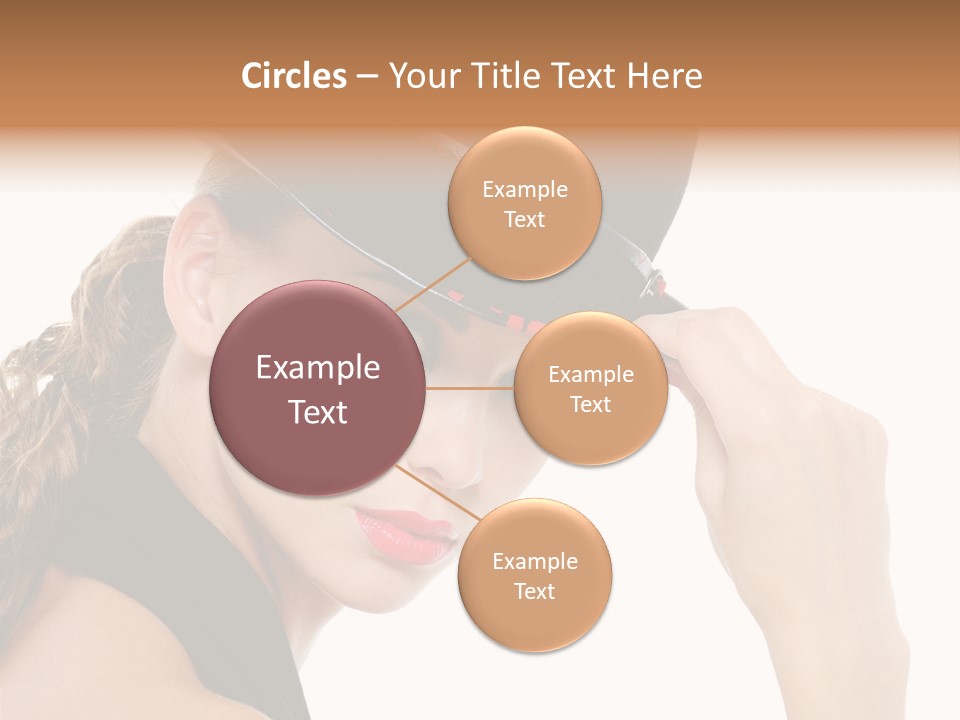 Hat Lipstick Bright PowerPoint Template