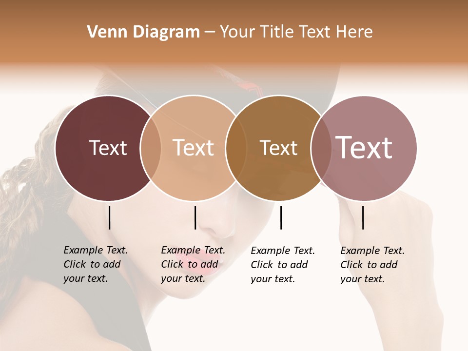 Hat Lipstick Bright PowerPoint Template