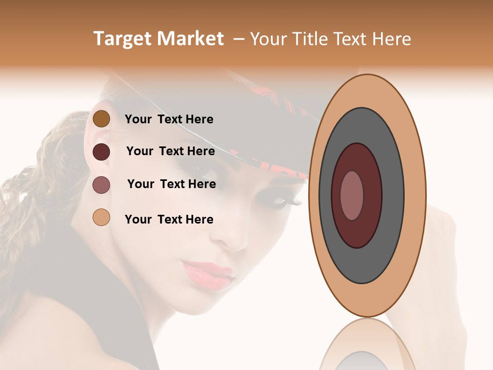 Hat Lipstick Bright PowerPoint Template