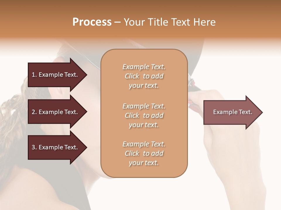 Hat Lipstick Bright PowerPoint Template