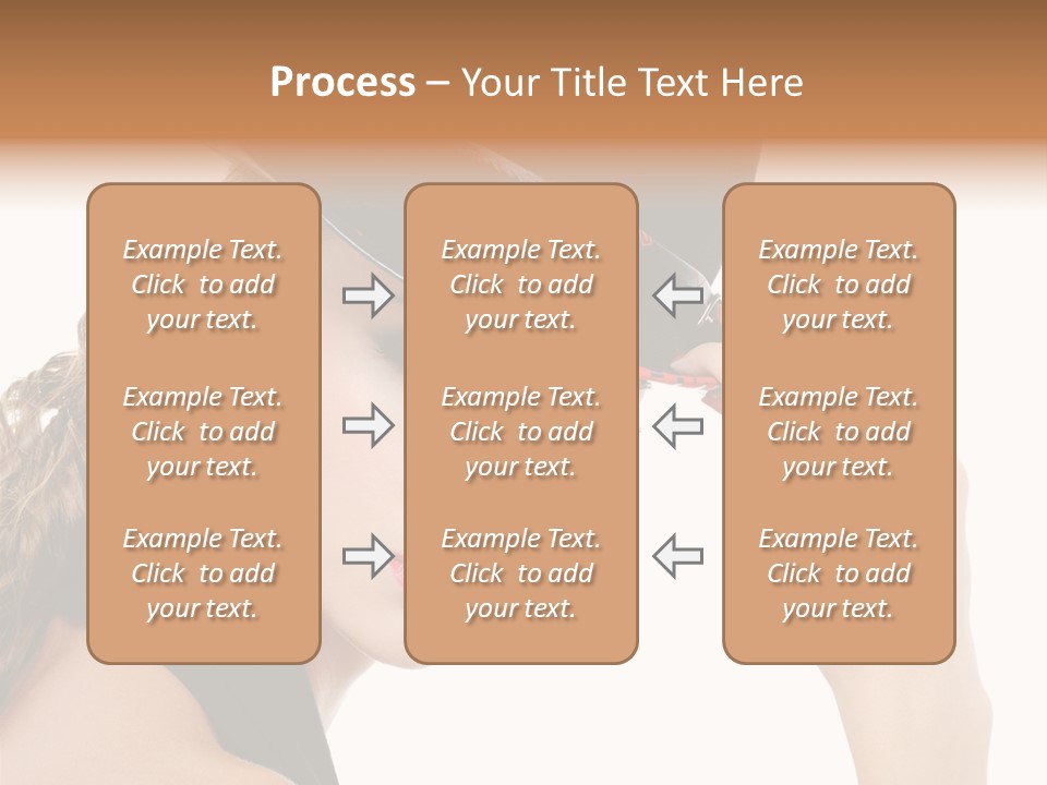 Hat Lipstick Bright PowerPoint Template