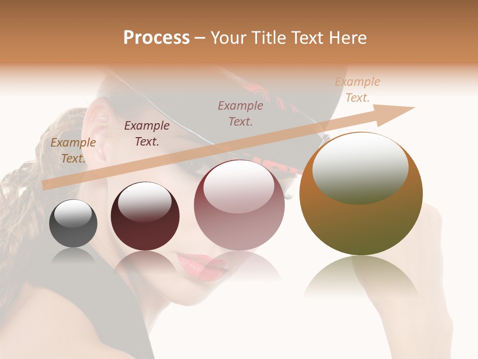 Hat Lipstick Bright PowerPoint Template