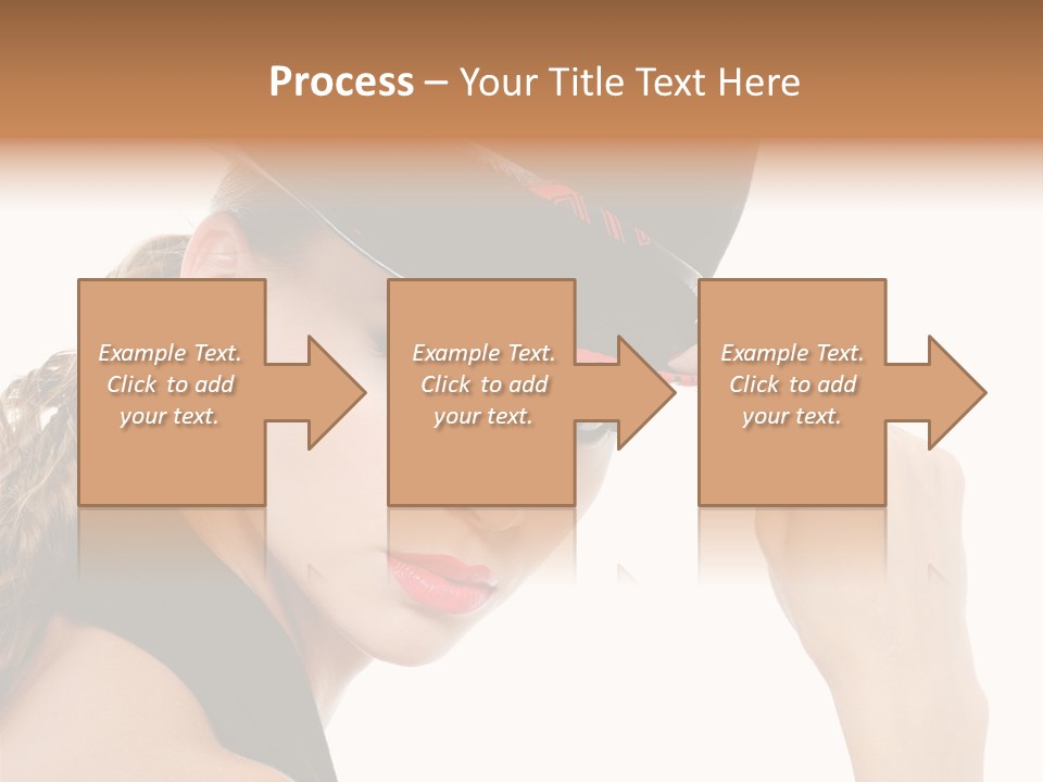 Hat Lipstick Bright PowerPoint Template