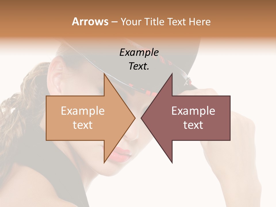 Hat Lipstick Bright PowerPoint Template