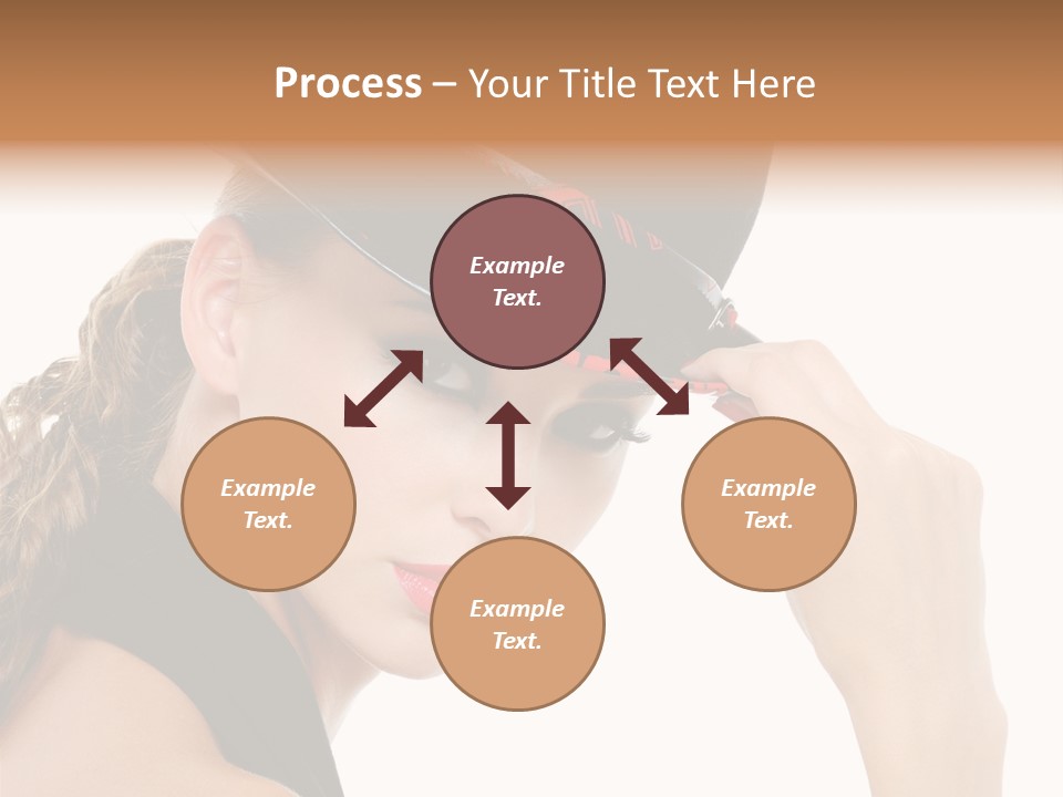 Hat Lipstick Bright PowerPoint Template