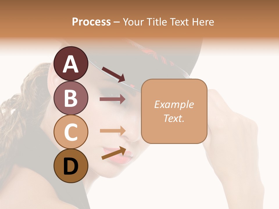 Hat Lipstick Bright PowerPoint Template