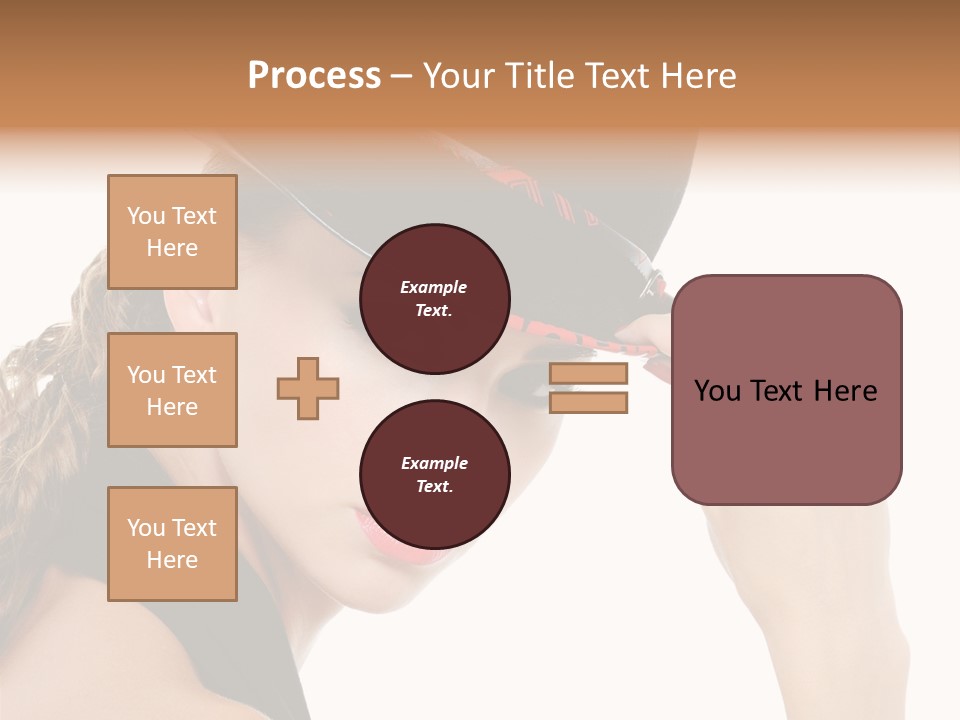 Hat Lipstick Bright PowerPoint Template