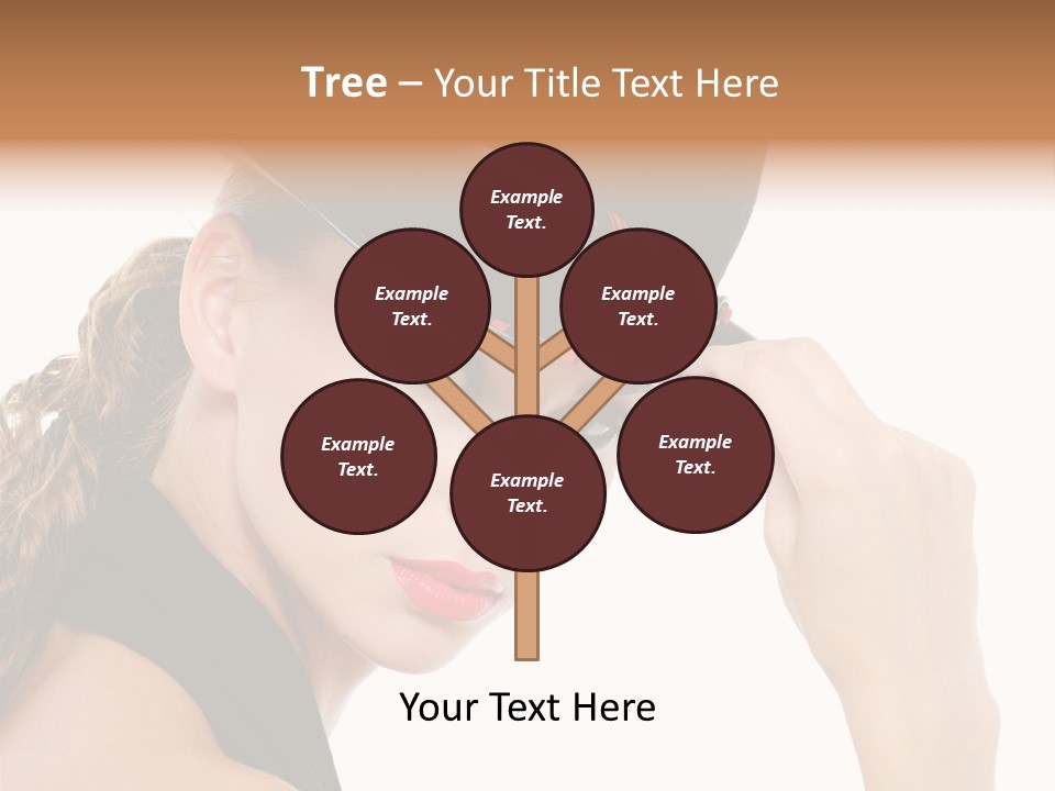 Hat Lipstick Bright PowerPoint Template