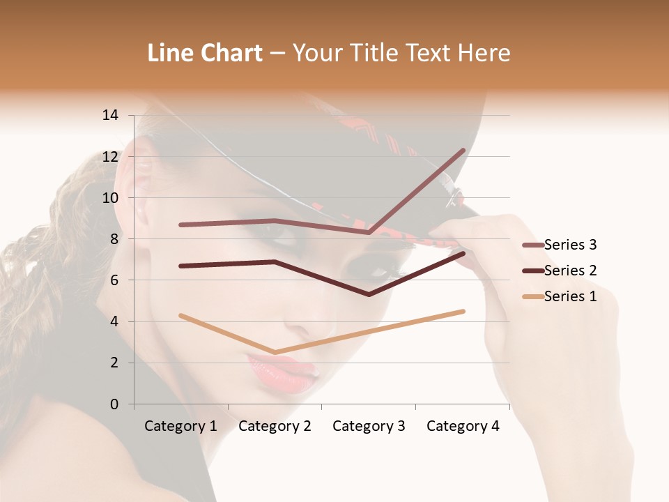 Hat Lipstick Bright PowerPoint Template