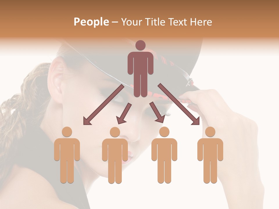 Hat Lipstick Bright PowerPoint Template