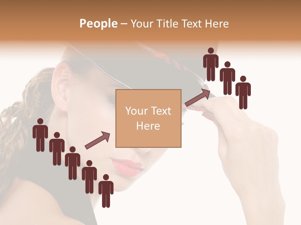 Hat Lipstick Bright PowerPoint Template