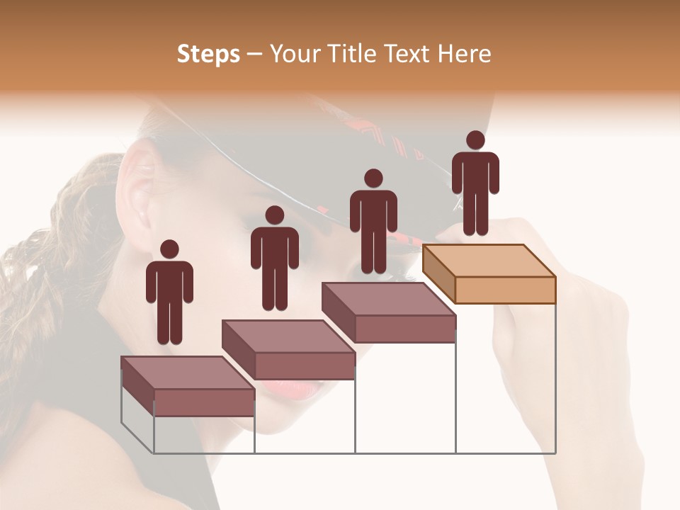 Hat Lipstick Bright PowerPoint Template