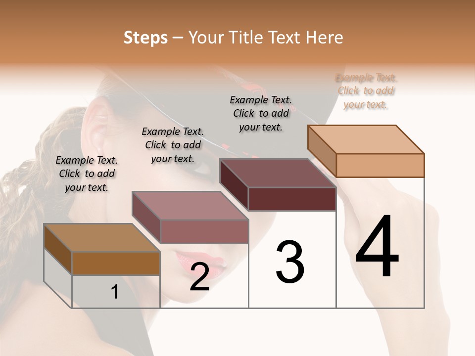 Hat Lipstick Bright PowerPoint Template