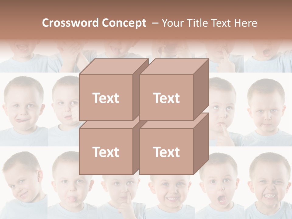 Collage Funny Background PowerPoint Template