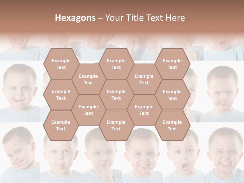 Collage Funny Background PowerPoint Template