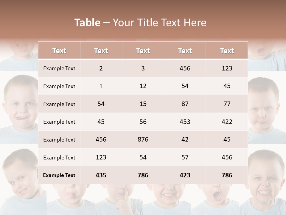 Collage Funny Background PowerPoint Template