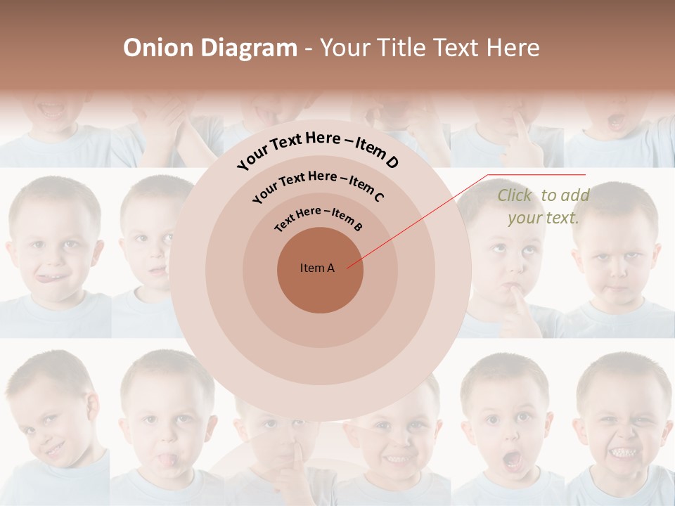 Collage Funny Background PowerPoint Template