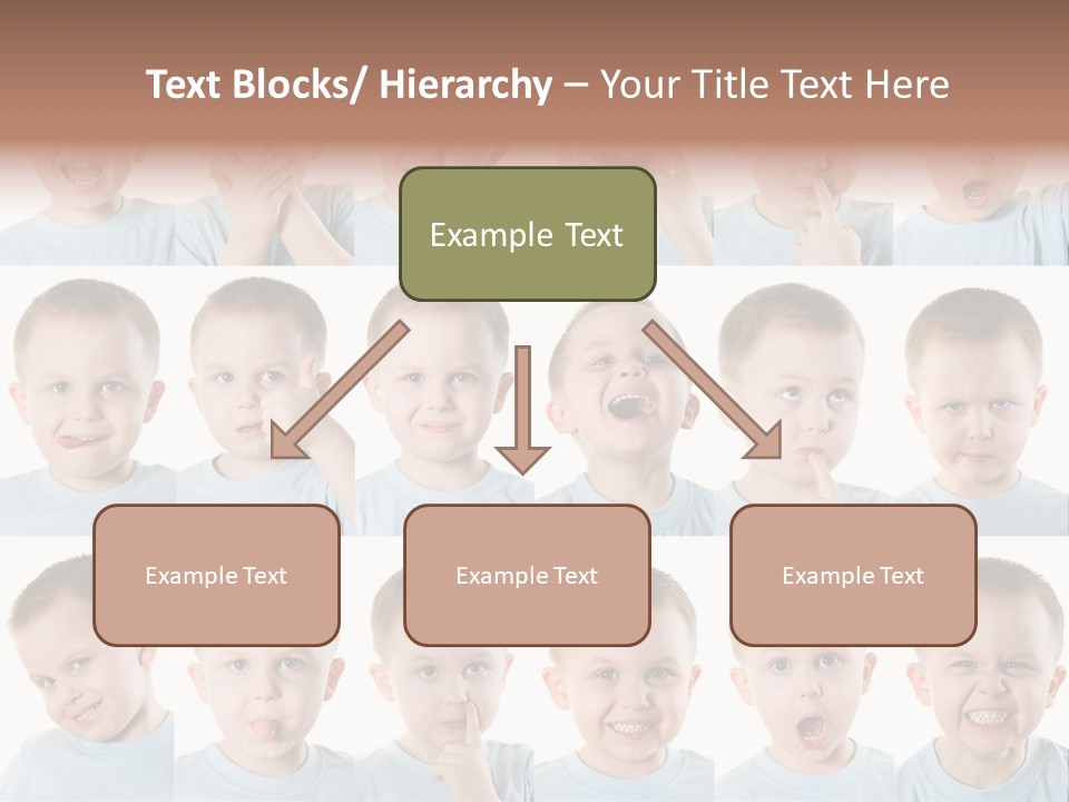 Collage Funny Background PowerPoint Template