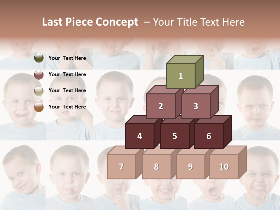 Collage Funny Background PowerPoint Template