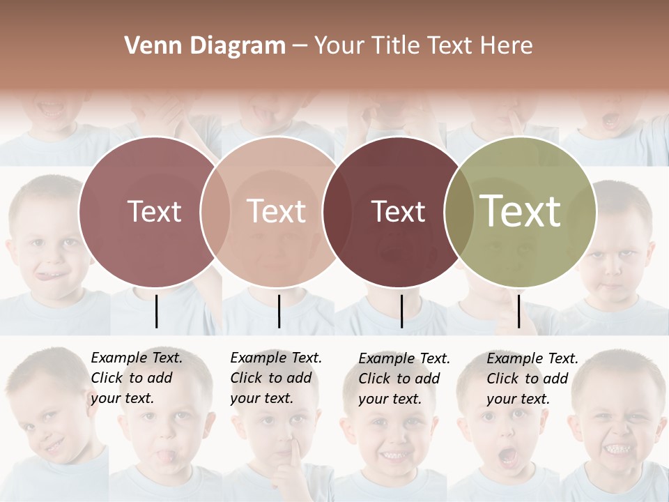 Collage Funny Background PowerPoint Template