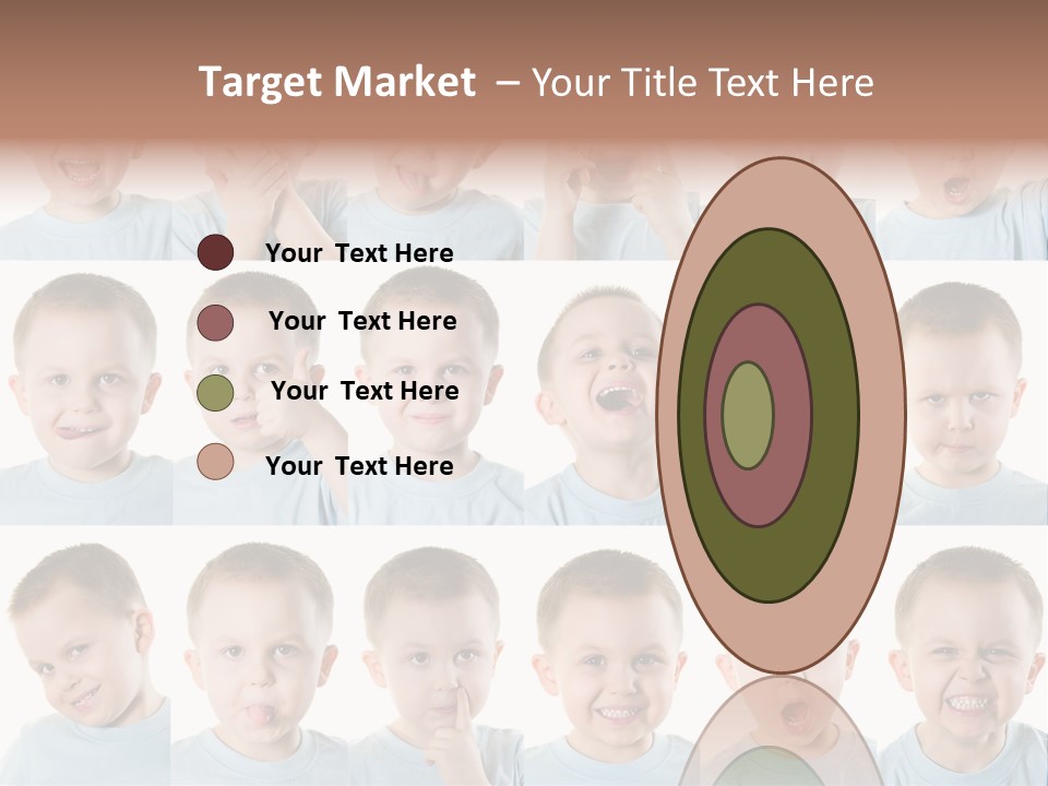 Collage Funny Background PowerPoint Template