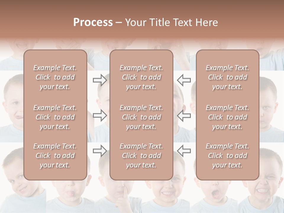 Collage Funny Background PowerPoint Template