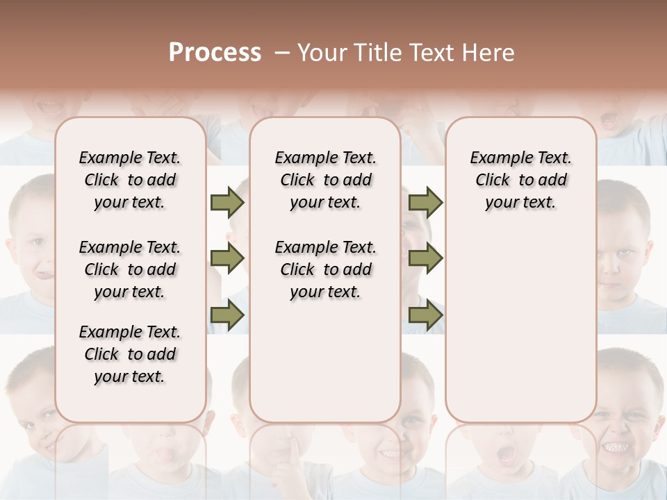 Collage Funny Background PowerPoint Template