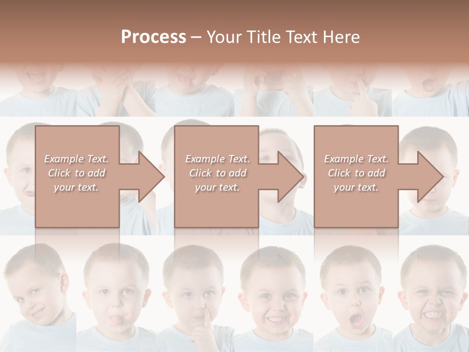 Collage Funny Background PowerPoint Template