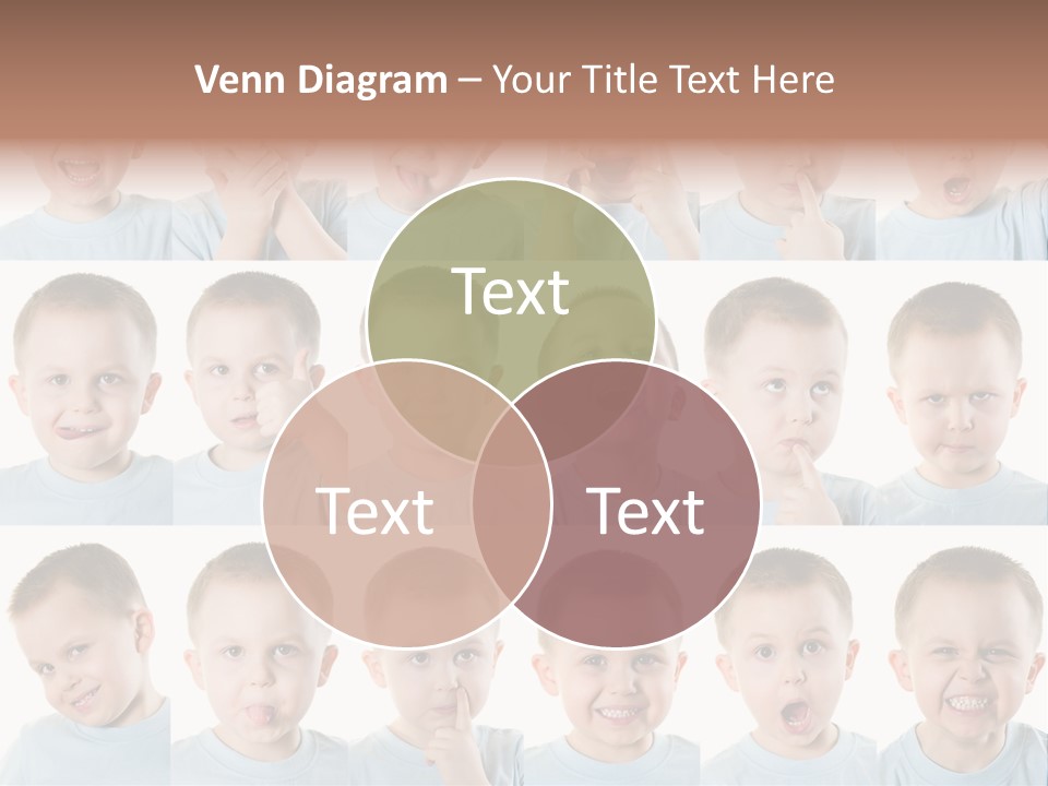 Collage Funny Background PowerPoint Template