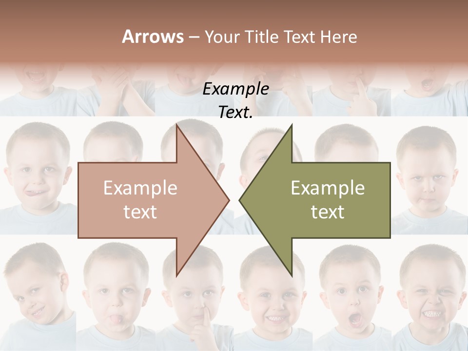 Collage Funny Background PowerPoint Template