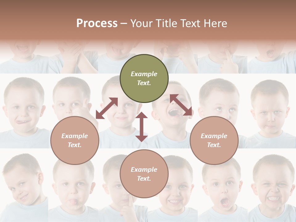 Collage Funny Background PowerPoint Template