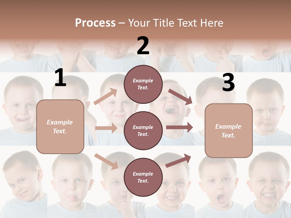 Collage Funny Background PowerPoint Template