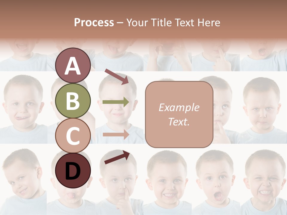 Collage Funny Background PowerPoint Template