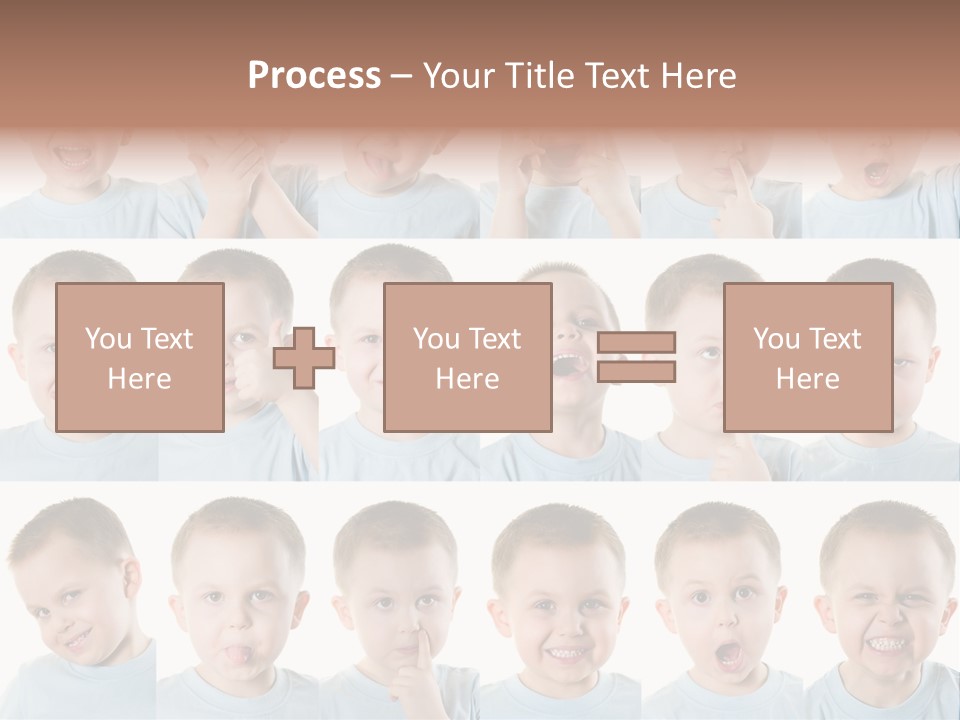 Collage Funny Background PowerPoint Template