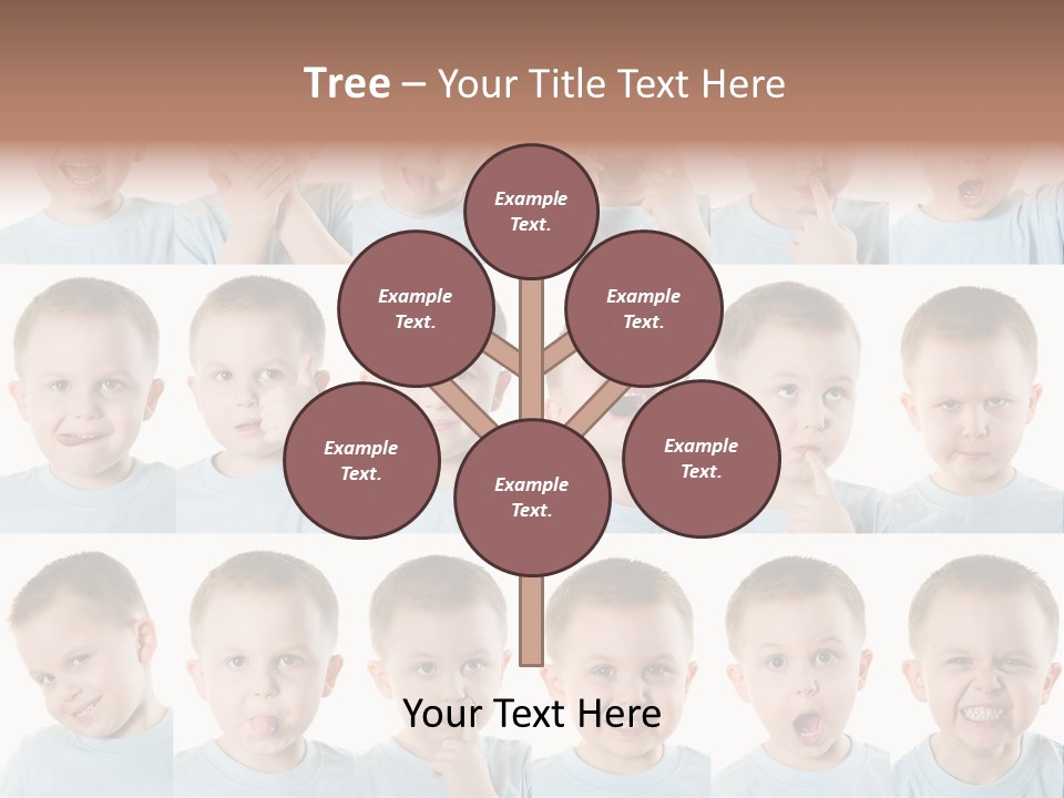 Collage Funny Background PowerPoint Template