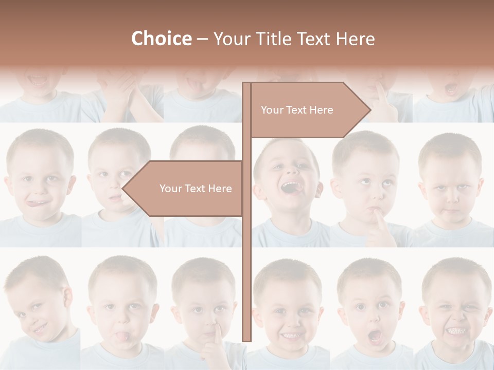 Collage Funny Background PowerPoint Template