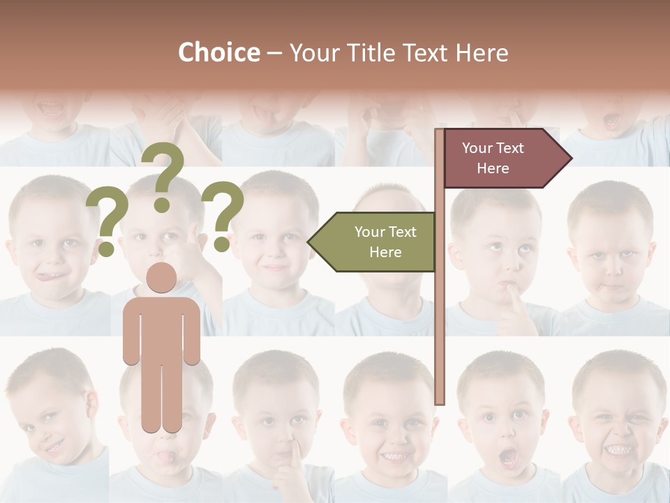 Collage Funny Background PowerPoint Template