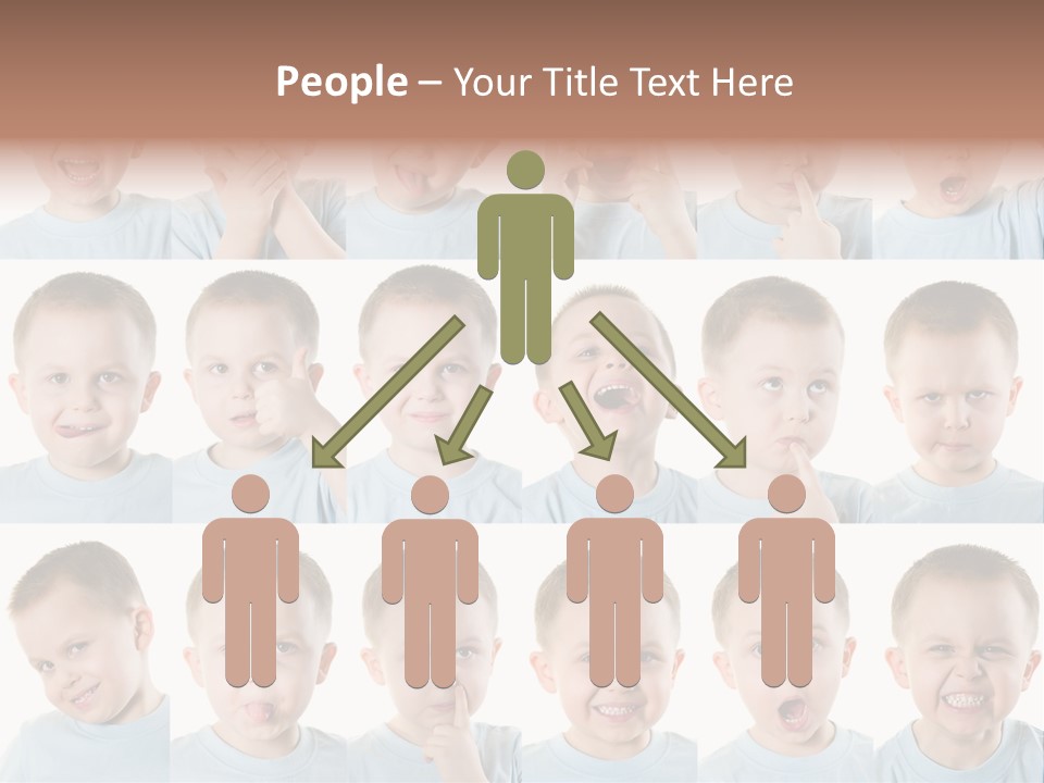 Collage Funny Background PowerPoint Template